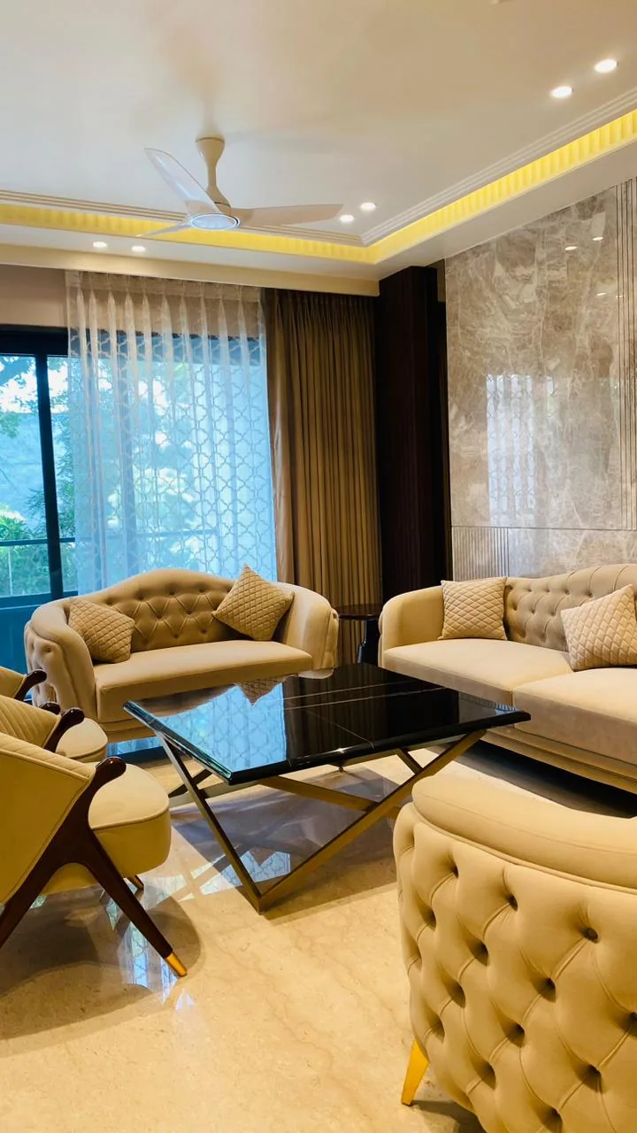 Luxury living room interior by UDC Interiors