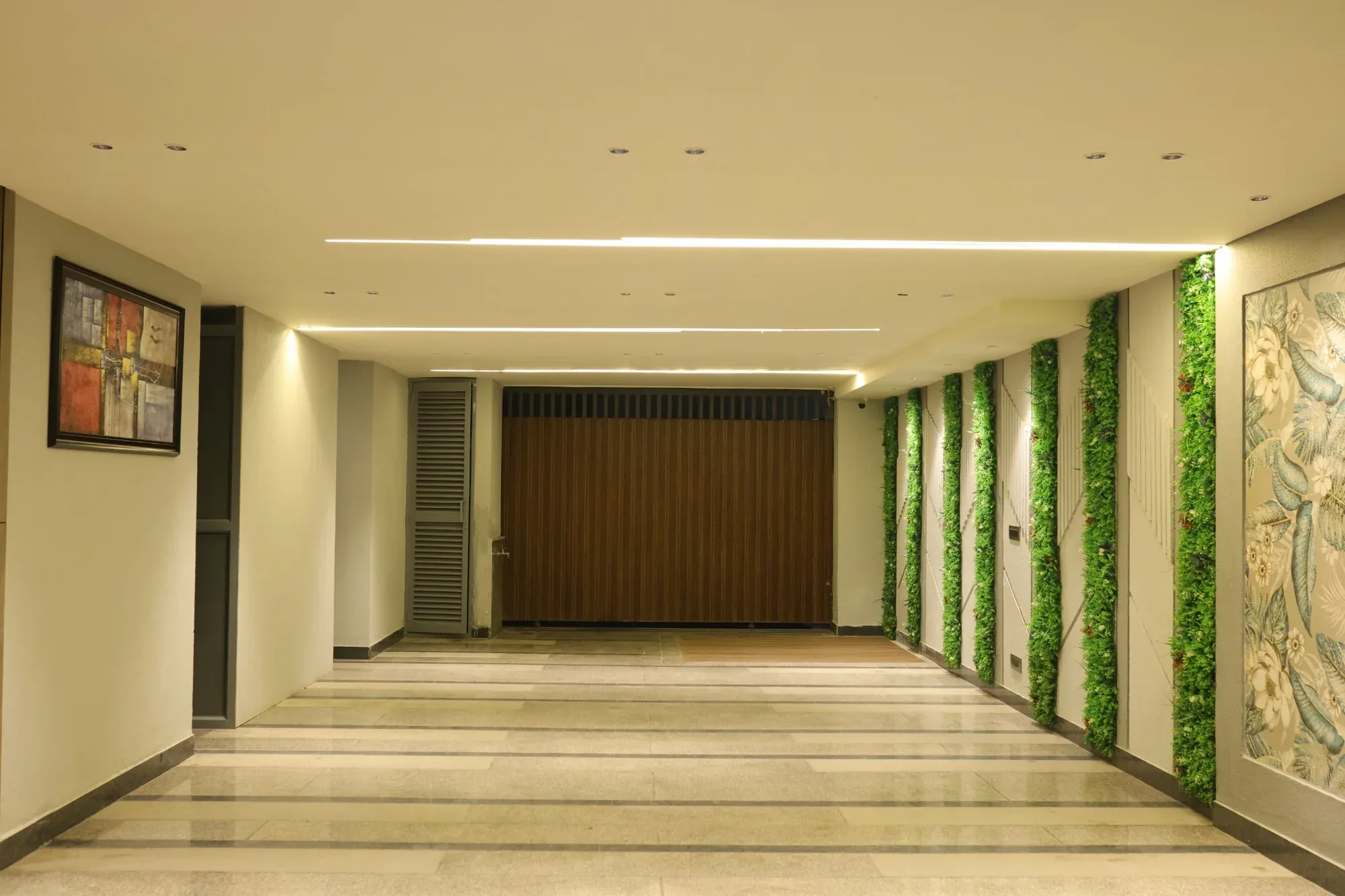 UDC Interiors covered driveway and entrance project
