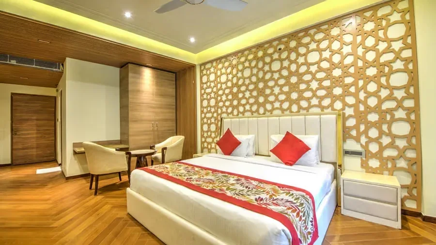 Commercial bedroom at Silver Sand Beach Resort, Andaman
